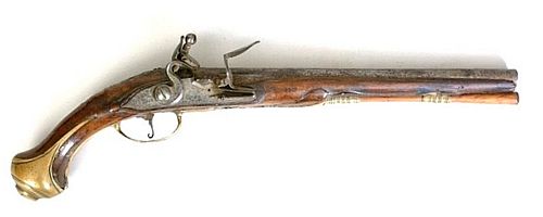 1760 French Pistol Stock