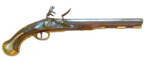 british flintlock pistol