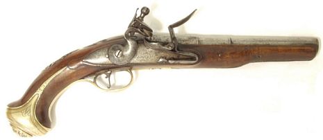 1690/1700 Fine English Georgian Pistol