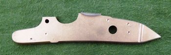 15425 - Flintlock Steel Plate -LH - Lock part