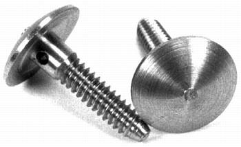 BUTTON-2-I- Sling Button 3/4 smooth dome head - steel  - Screws-Bolts&Swivels