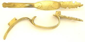 34630 - Danish Gentlemans Triggerguard - Brass - Triggerguards