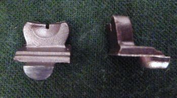 RS-SB1-14 - Small rear sight for 13/16, 7/8 & 15/16 octagon barrels - Sights