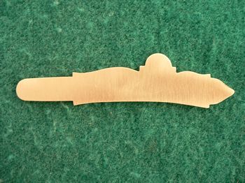 11530 brass sideplate - Sideplates