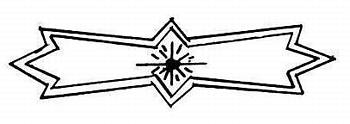 12050 - Brass bow tie inlay - Inlays