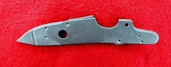 15610 - Steel Plate-SM Flintlock - Chambers lock parts