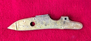 15611 - Brass Plate SM Flintlock - Chambers lock parts