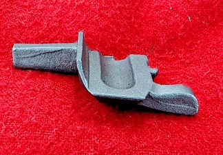 15650 - Pan cast in steel for small Siler Flintlock - Chambers lock parts