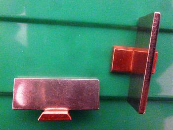 16530CB - Silver Front Sight Blank with copper base - Sights