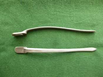 24560 Pistol belt hook (as cast)  - belthook