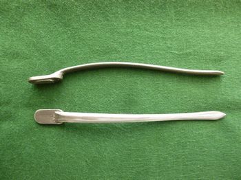 24560 Pistol belt hook (as cast) - belthook