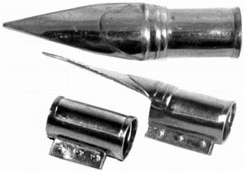 24640 - 3/8” Lower Brass pistol thimble - Thimbles