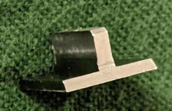 27661-M - 1/2 long X 1/2 wide X .050 base underlug for pin - Underlugs-Keys&Ribs