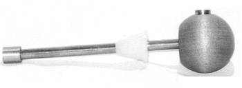32010 - .32 Cal Brass Shaft Starter with Nylon Guide - Rods-Tips-Jags&Starters
