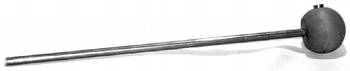 32140 - .45 Cal Brass Pistol Seater with Nylon Guide - Rods-Tips-Jags&Starters
