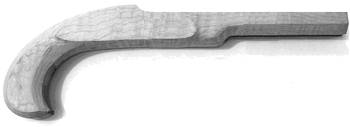STPDU514 - CM5 Maple Pre-shaped Duelers Pistol Stock  - Pistols