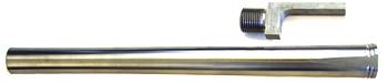 BLPR54105S .54 cal (.28 ga) 10 1/2 swamped round pistol barrel - Barrels