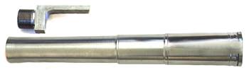 BLPRS588S .52 cal (24 ga) X 8 stepped swamped smoothbore barrel - PistolBarrels