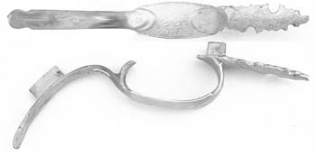 34640 - Danish Gentlemans Triggerguard - German Silver - 