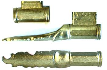 34660 - Brass Danish Thimble Set 1/4 - Thimbles