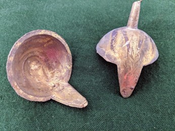 BC-KET-B Ketland style pistol buttcap - brass - ButtCaps