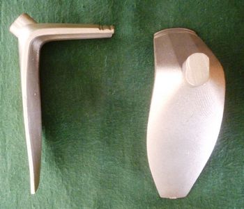 BP-KLET-B John Klette buttplate in brass - Buttplates