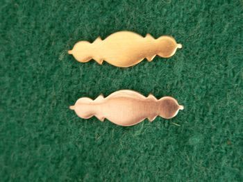 IN-B-100 - Brass forearm inlay - Inlays