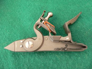 LK-DSILER - Chambers deluxe Large Siler Flintlock - Locks