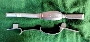 TG-206-B Lancaster guard in brass - Triggerguards
