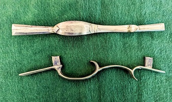 TG-250- Maryland or Lancaster guard in brass - Triggerguards