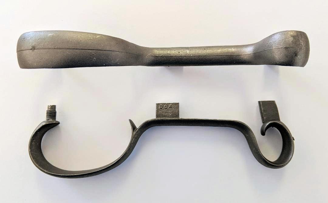 TG-HAWKE-I - Triggerguard for Early J & S Hawken waxcast in steel - Triggerguards