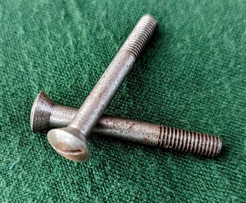 TS-10-32 - 10-32 TANG SCREW 3/8 HEAD  - Screws-Bolts&Swivels